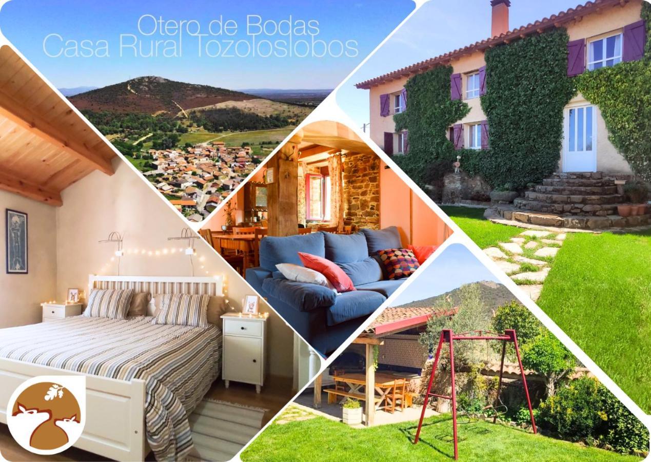 Casa Rural Tozolosolobos Otero de Bodos Екстериор снимка